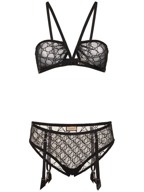 gucci blue topless|Gucci lingerie for women.